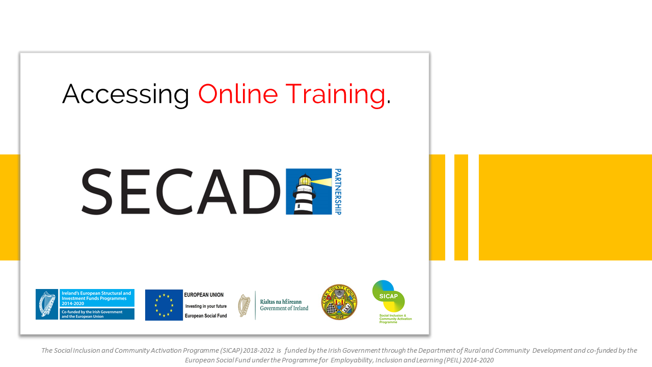 Accessing online training